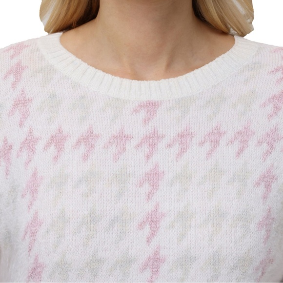 525 Women's Super Soft Crewneck Pullover Chalk Combo Sweater  XL New with Tags - Picture 4 of 12